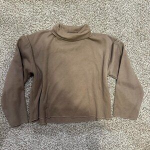 Women's Brown and Tan Jumper